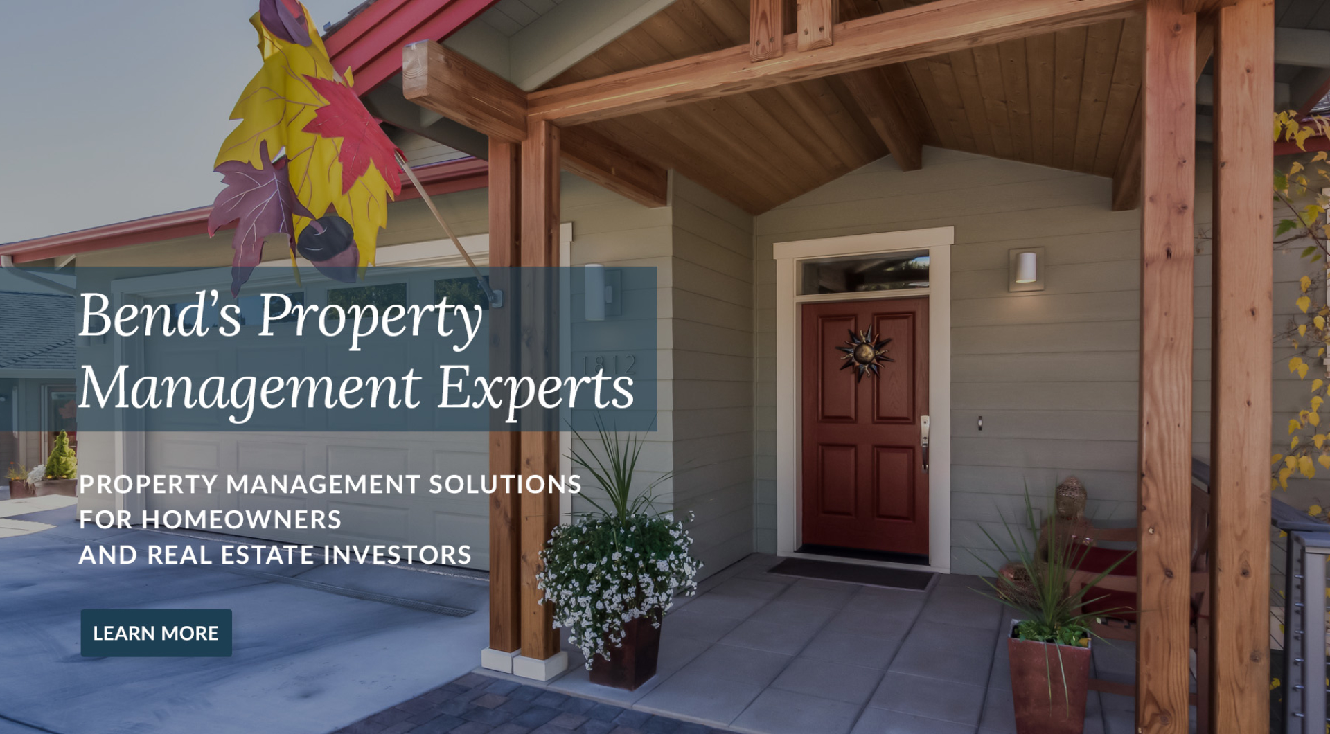 Property management for real estate investors