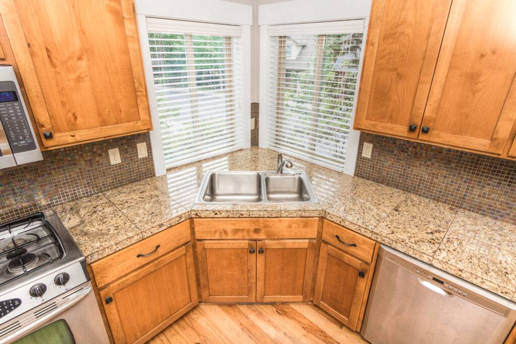 Stainless steel appliances in the kitchen of this rental in the Sagewood neighborhood of SW Bend